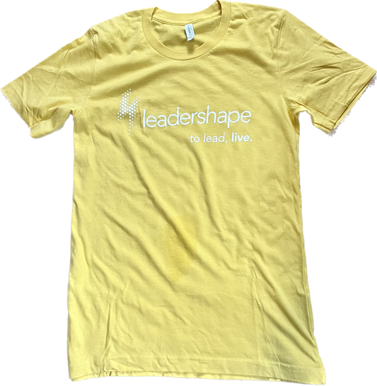 Yellow LeaderShape Tshirt